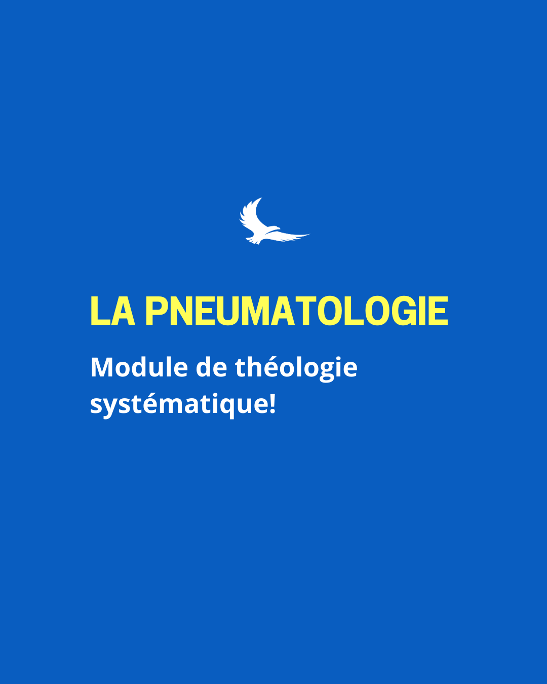 1/ La pneumatologie